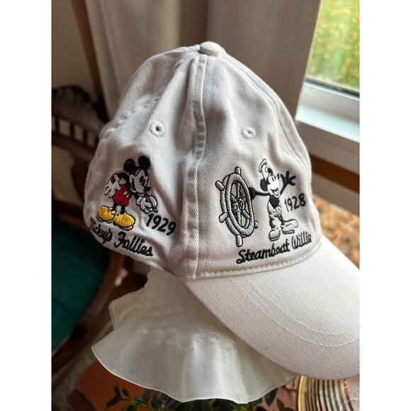 Vintage Walt Disney World Mickey Mouse Baseball Cap Eras Through the Ages Hat OS - Picture 1 of 4